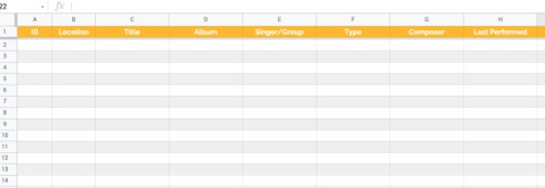 Free Music Inventory Template for Google Sheets Image 21