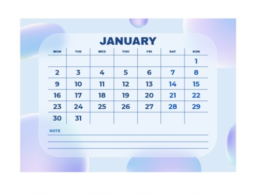 20+ Free Beautiful Calendar Templates in Google Docs | 4Templates.com