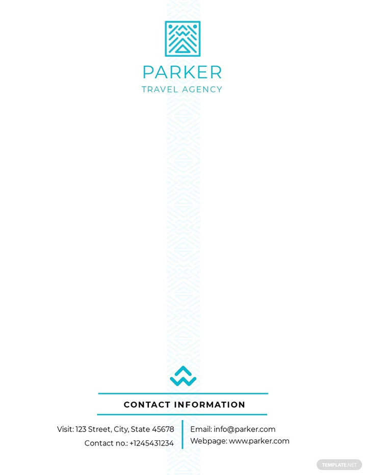 Free Sample Travel Agency Letterhead Template in Word Image 15