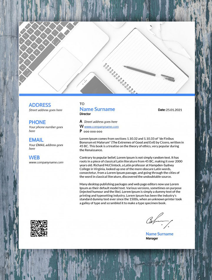 30+ Free Google Docs and Word Letterhead Templates