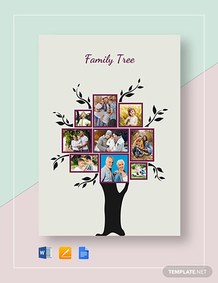 20+ Free Family Tree Templates in Google Docs and Word