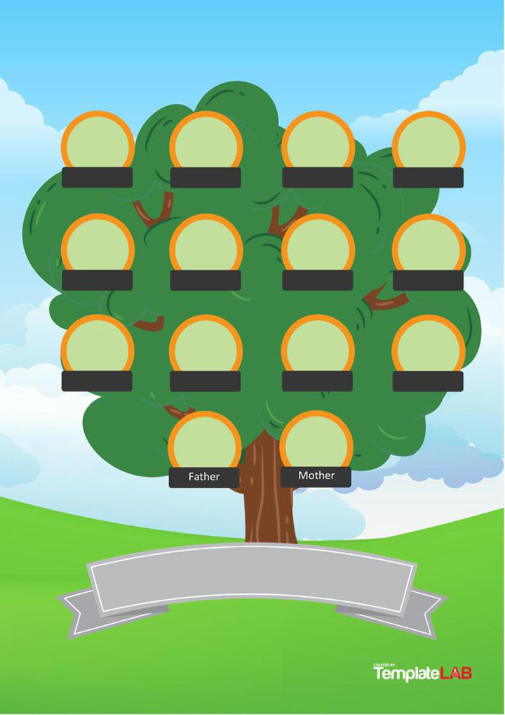 20+ Free Family Tree Templates In Google Docs And Word | 4Templates.com