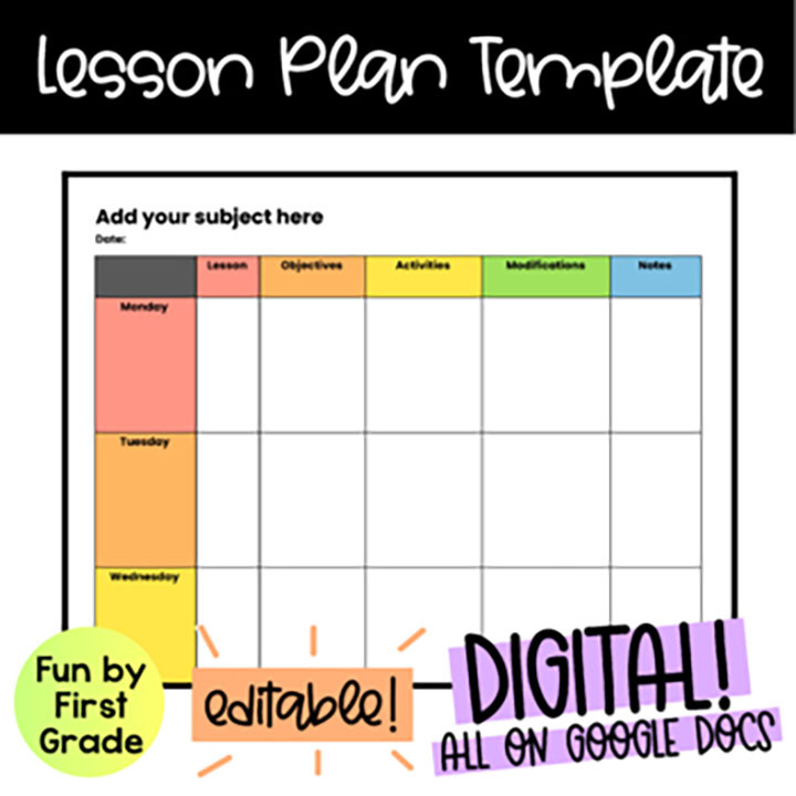 30+ Best Free Google Doc Templates for Teachers | 4Templates.com