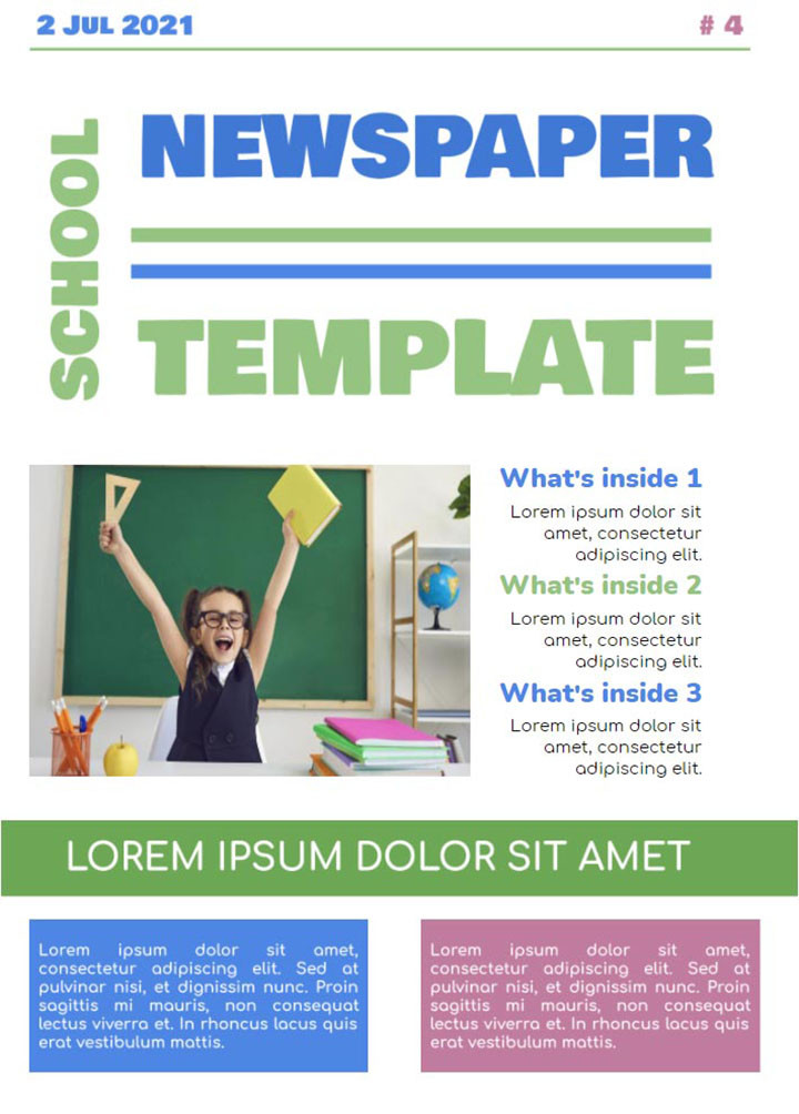 30+ Free Newspaper Templates in Google Docs