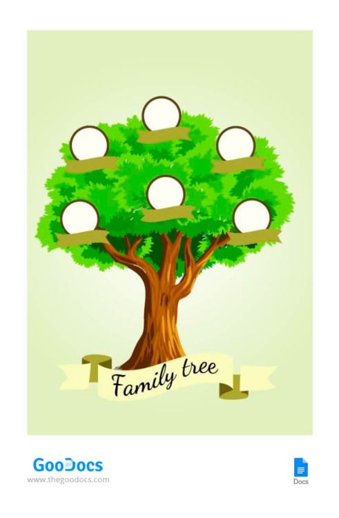 30+ Beautiful Family Tree Templates in Google Docs| 4Templates.com