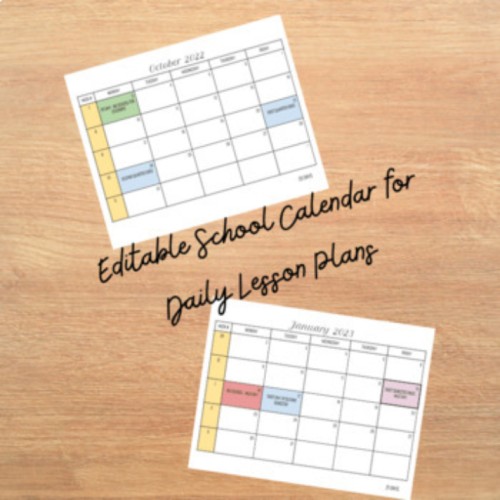 30+ Beautiful Calendar Templates in Google Docs | 4Templates.com