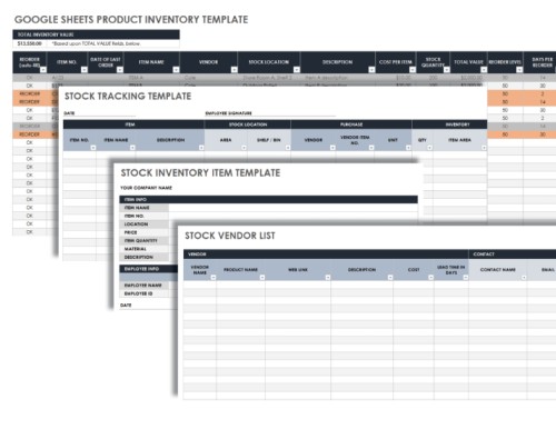 Free Google Sheets Product Inventory Template Image 16