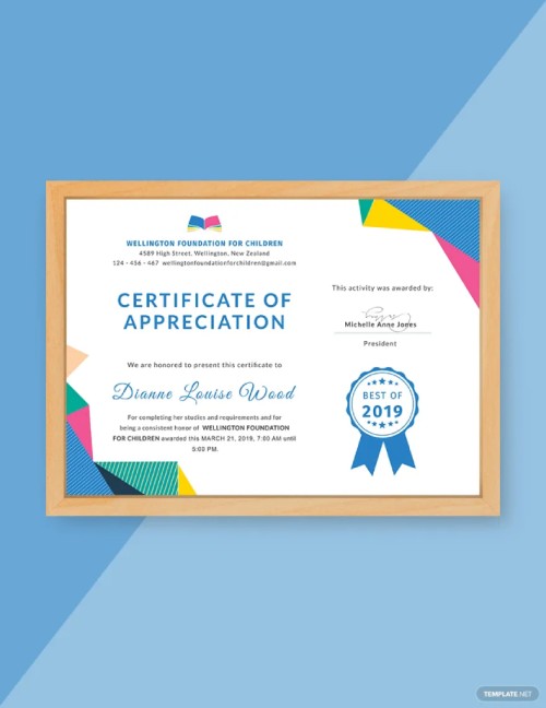 30+ Free Award and Certificate Templates in Google Docs