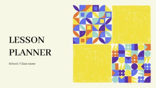 Free Lesson Planner Template in Google Slides Image 28