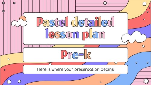 Pastel Detailed Lesson Plan for Pre-K — Free Google Slides Template Image 30