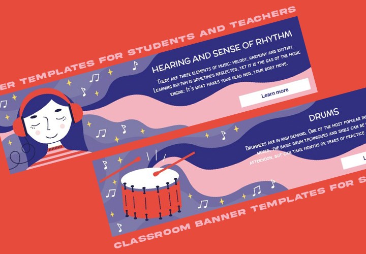 30+ Collection of Free Google Slides Classroom Banner and Header Templates for Students and Teachers